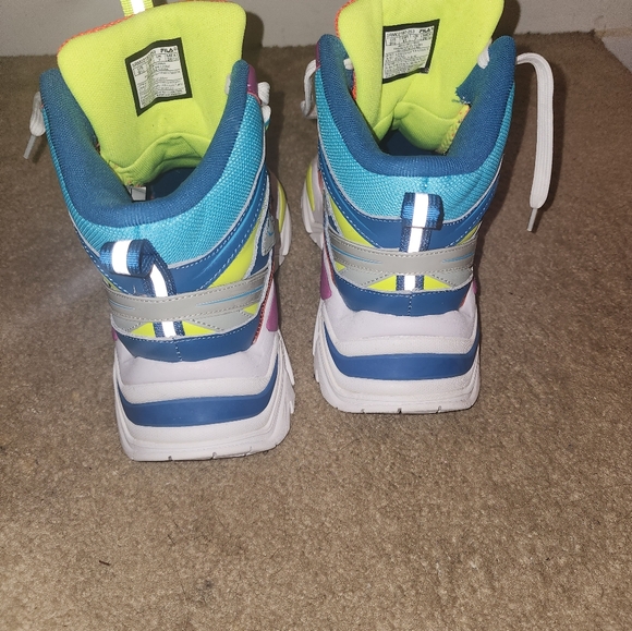 New Fila ELECTROVE 2 High Woman's Size 9.5 sneakers - Picture 5 of 6